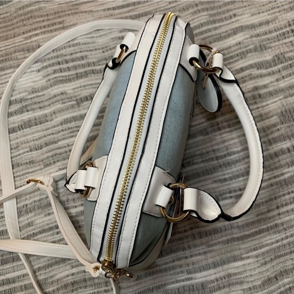 Juicy Couture Denim Heritage Satchel - Picture 5 of 8